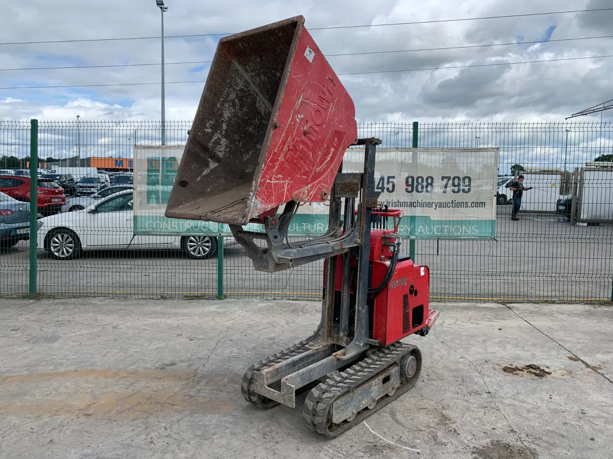 HINOWA HIGH TIP TRACKED DUMPER FOR AUCTION - Image 1