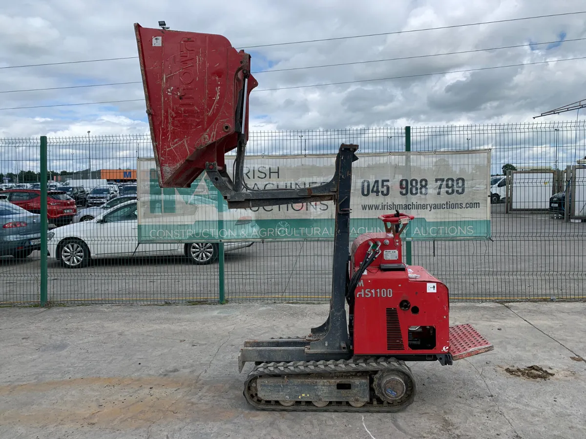 HINOWA HIGH TIP TRACKED DUMPER FOR AUCTION - Image 2