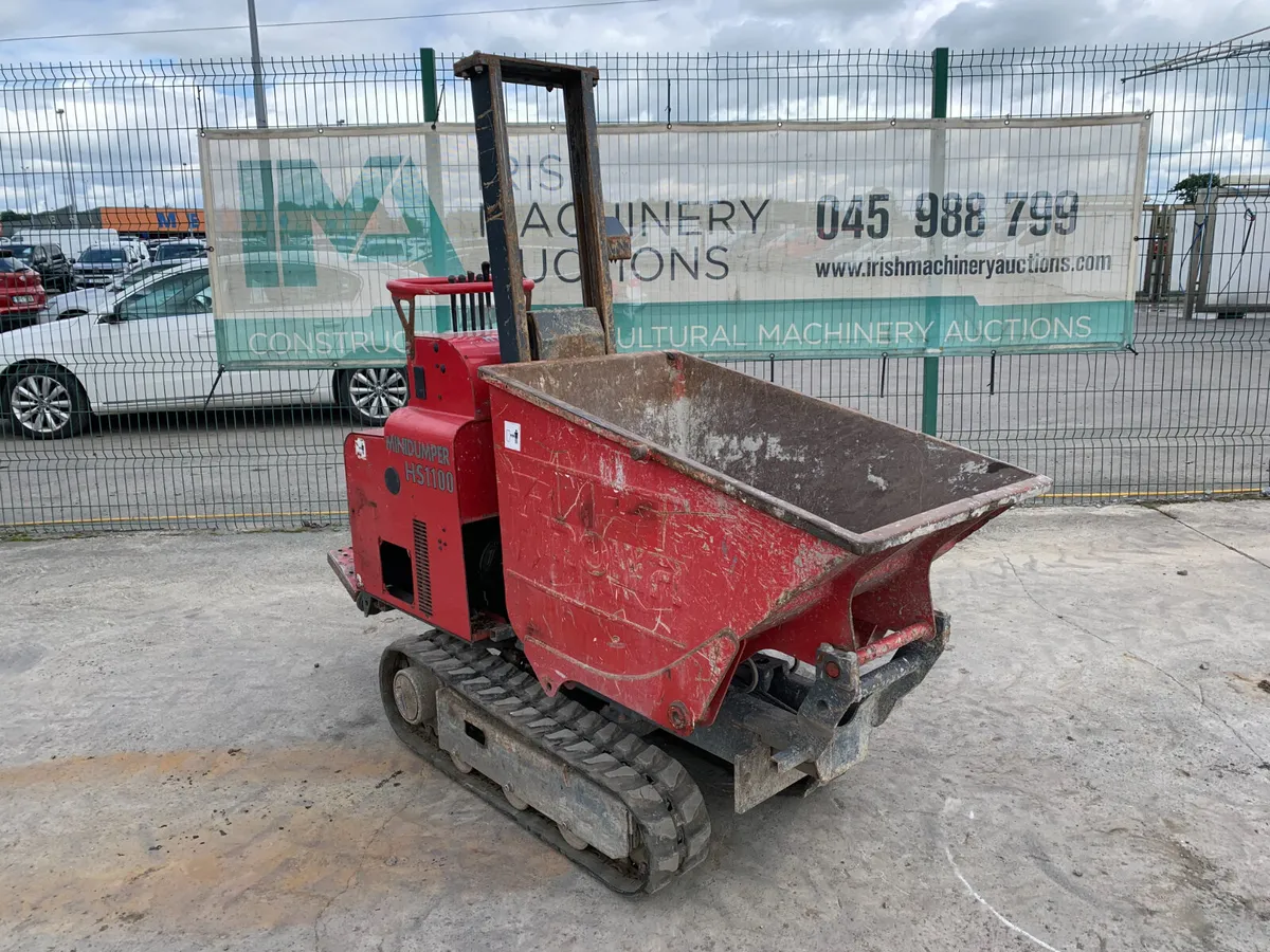 HINOWA HIGH TIP TRACKED DUMPER FOR AUCTION - Image 4