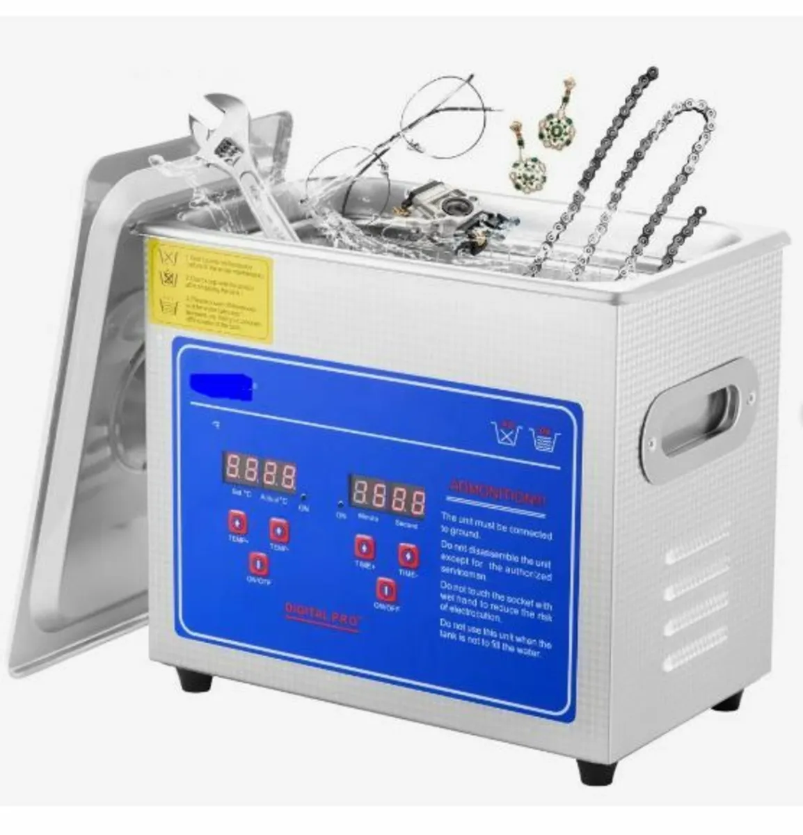 3L Ultrasonic Cleaner Machine Stainless Steel - Image 1
