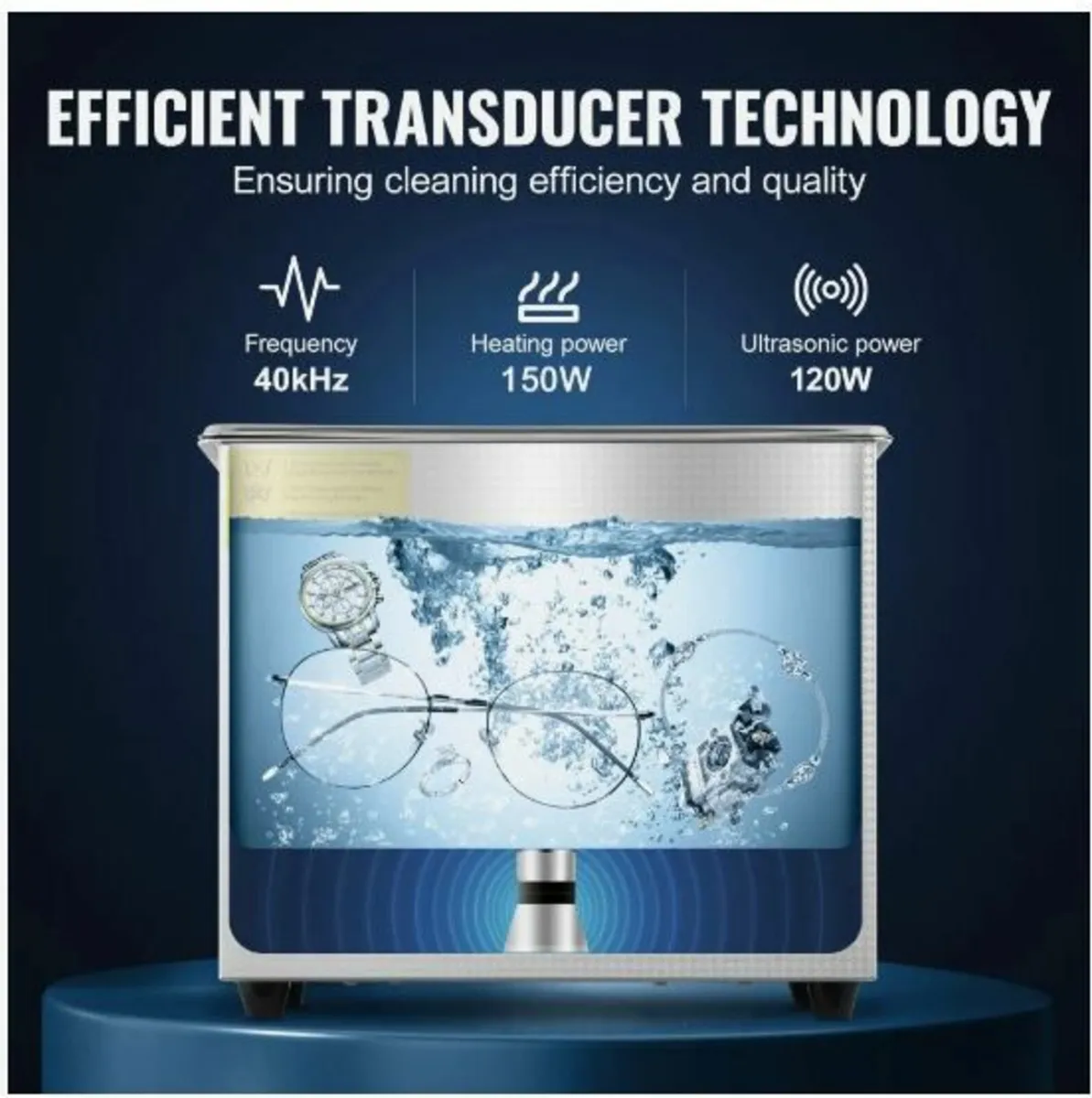 3L Ultrasonic Cleaner Machine Stainless Steel - Image 3