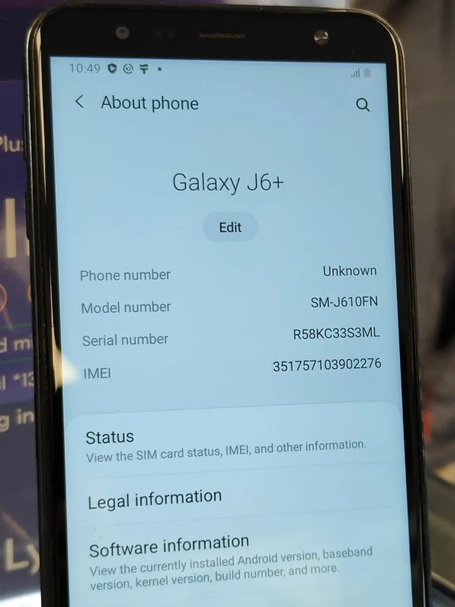 Samsung Galaxy J6+ J6 PLUS J610F 13MP Unlocked 32GB 6" - Image 4