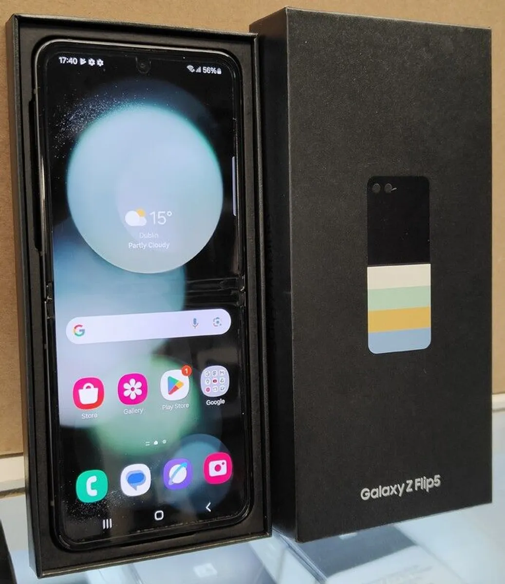 Samsung Galaxy Z Flip5 512GB Dual Sim Unlocked Green Boxed/ Used - Image 4