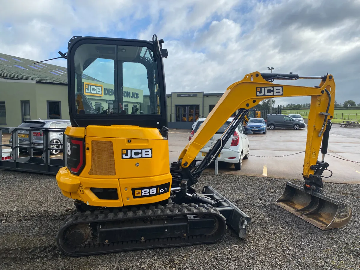 JCB 26C-1 PLUS MINI DIGGER YEAR 2024 - Image 4