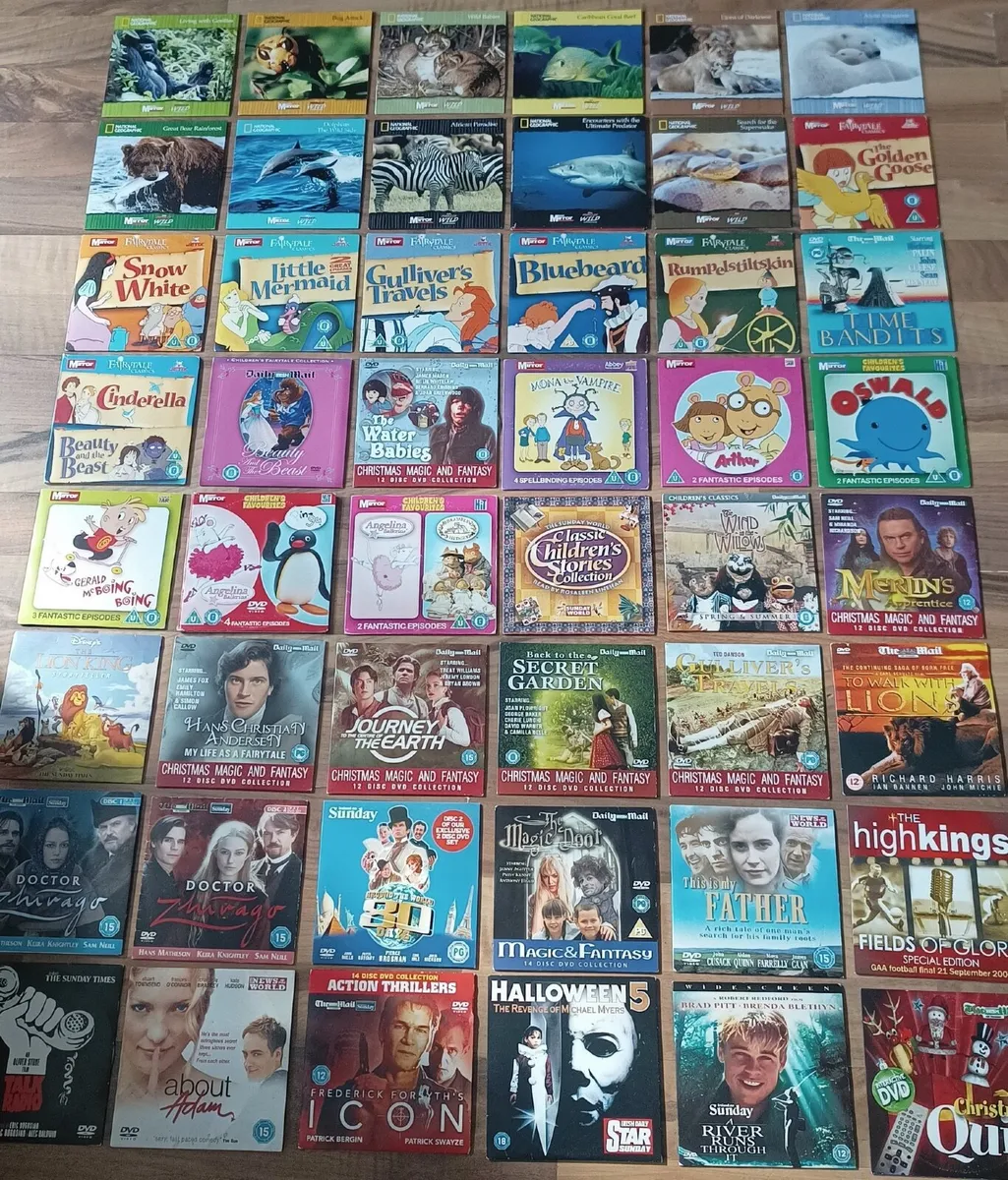 48 Assorted DVD Collection - Image 1