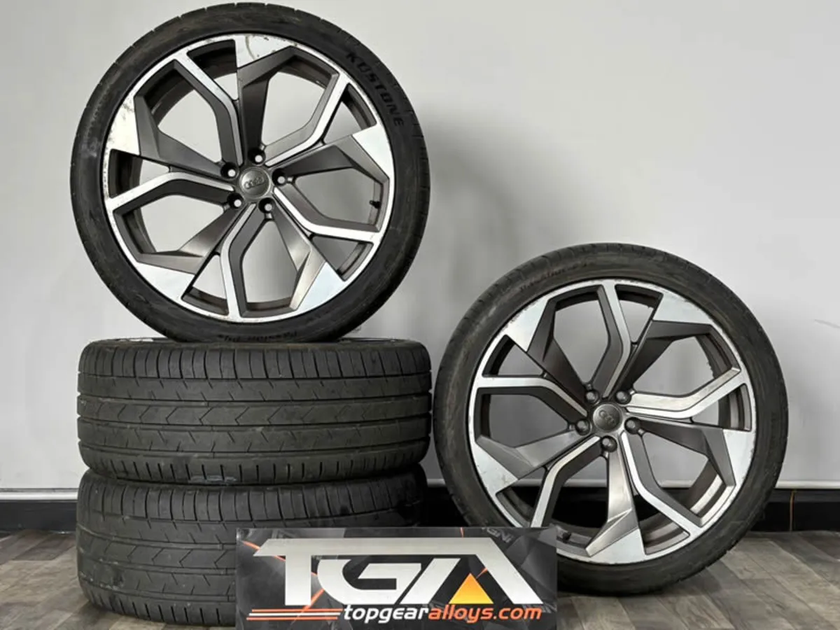 22" RSQ8 Style Alloys & Tyres for Audi Q7 Q8 - Image 1