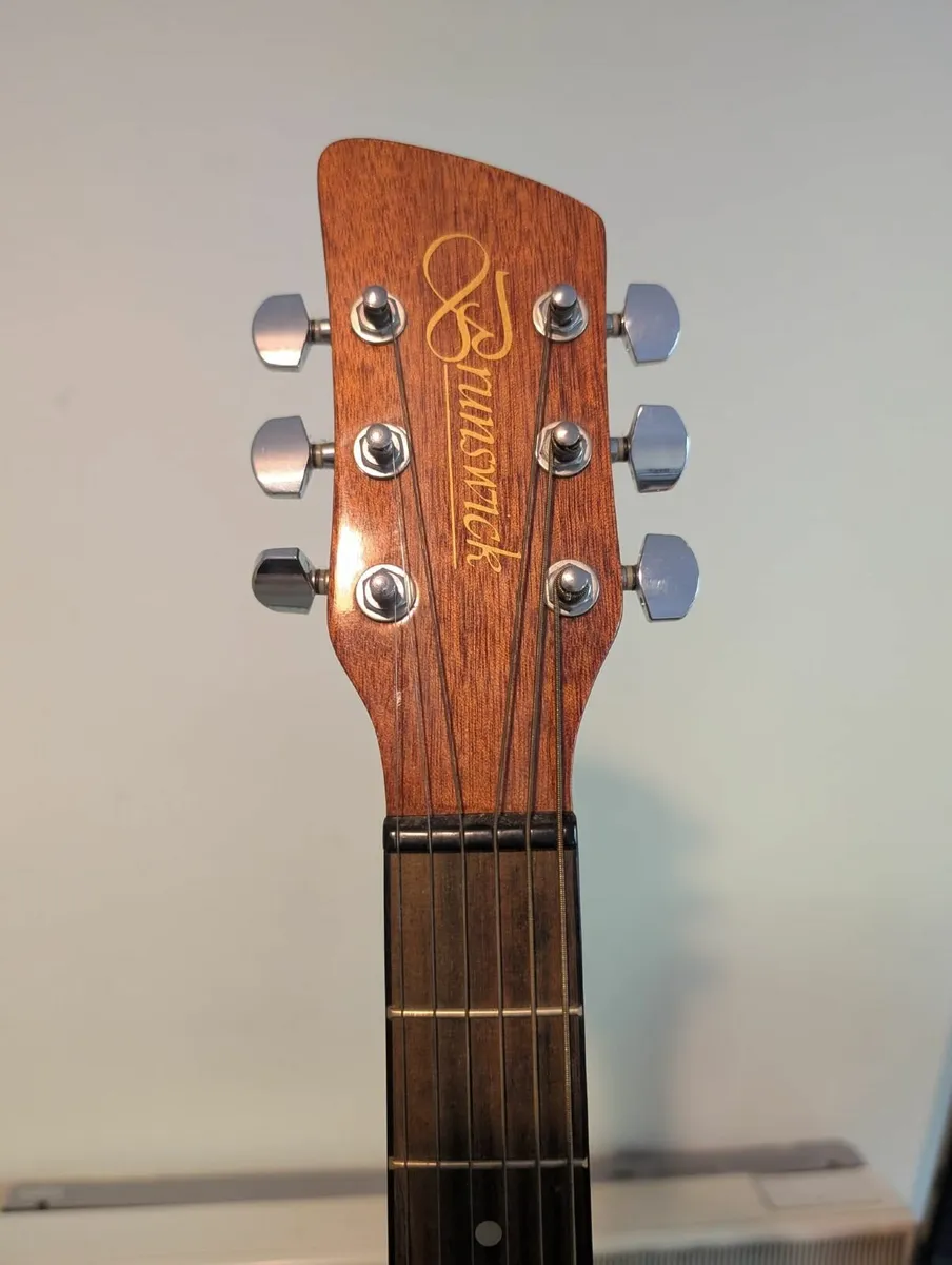 Brunswick Acoustic Left Hand Guitar - Image 3