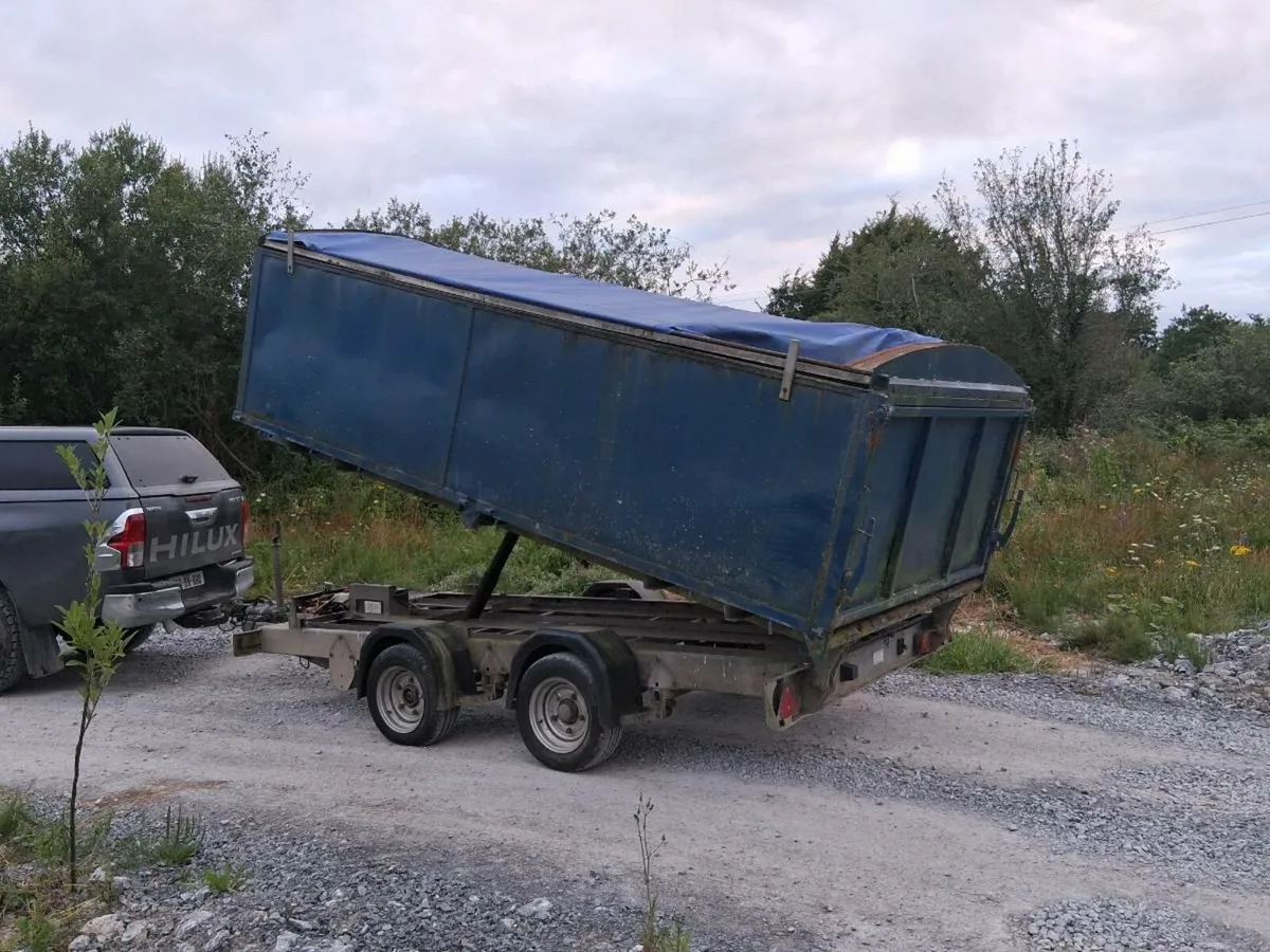 12 x 6 .6 ifor williams tipper - Image 1