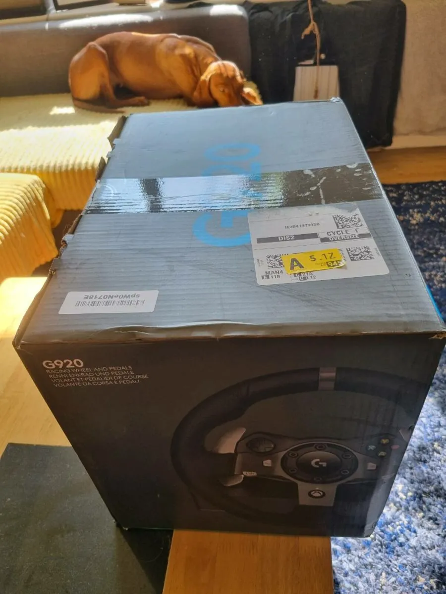 Brand new in box G920 PC, Xbox, Steering wheel - Image 3