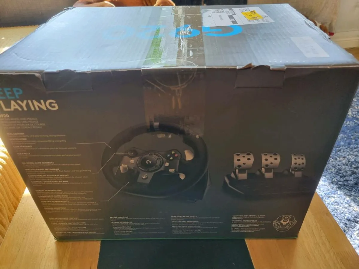 Brand new in box G920 PC, Xbox, Steering wheel - Image 2