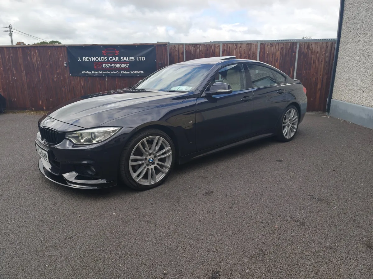 BMW 420D M sport gran coupe low km S/ roof - Image 3