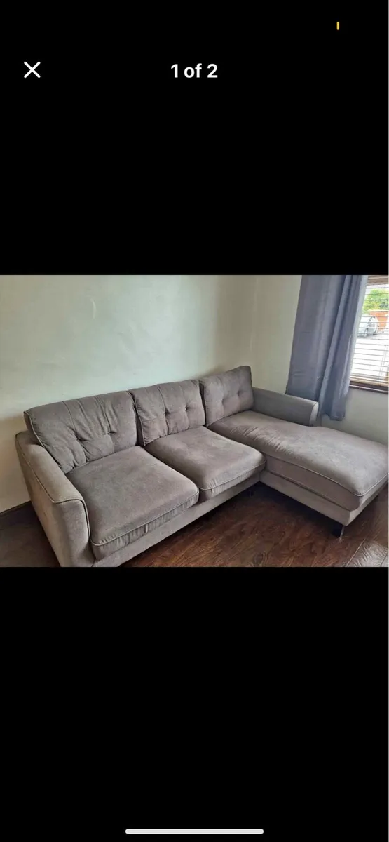 L shape sofa Delivery available - Image 1