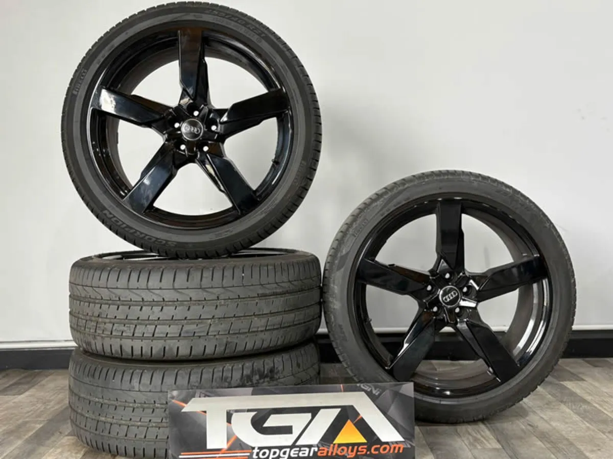 21" Genuine AUDI Q5 SQ5 Alloy Wheels & Pirelli Tyr - Image 1