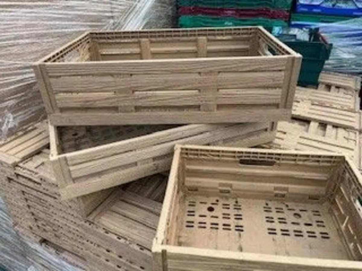 Commercial Foldable Crates - New - Image 1