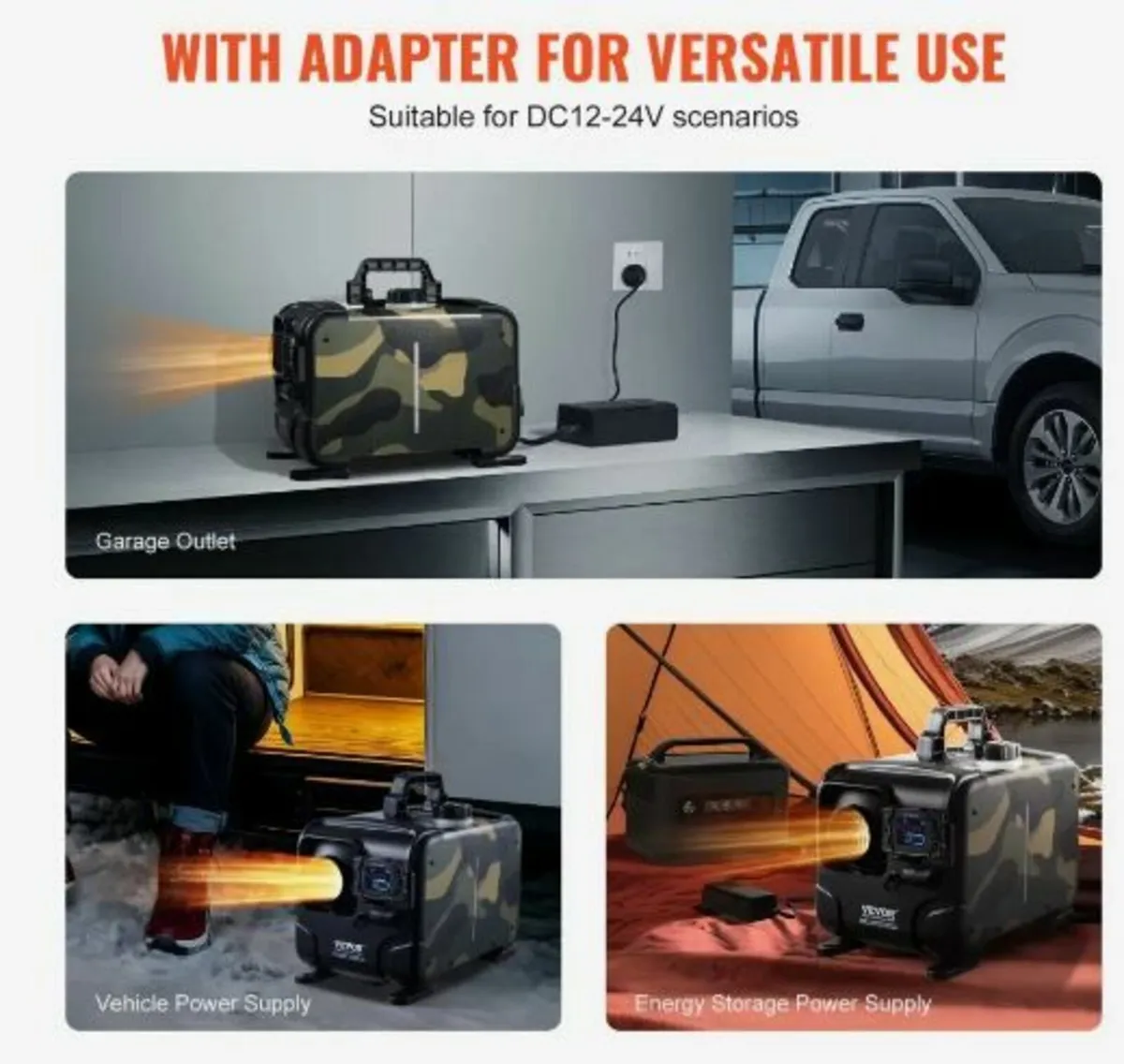 Diesel Air Heater Diesel Heater 8KW 12V/24V - Image 2