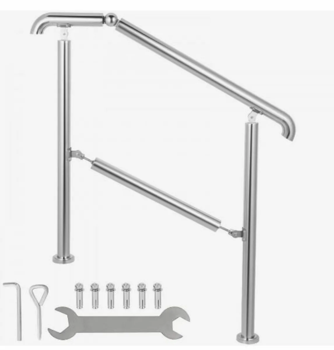 5 Step Railing Stainless Steel - Image 1