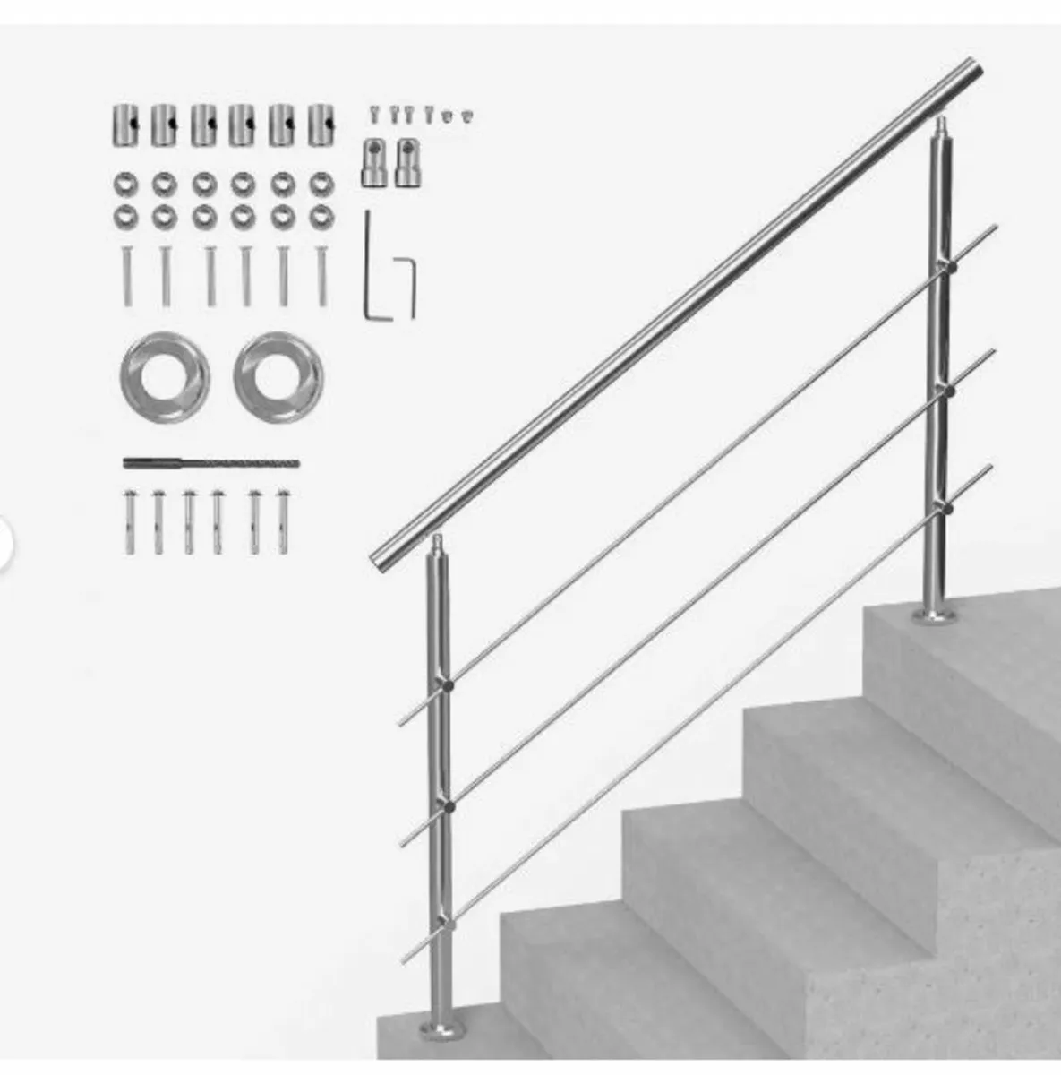 Handrails for Outdoor Steps 3 - Image 1