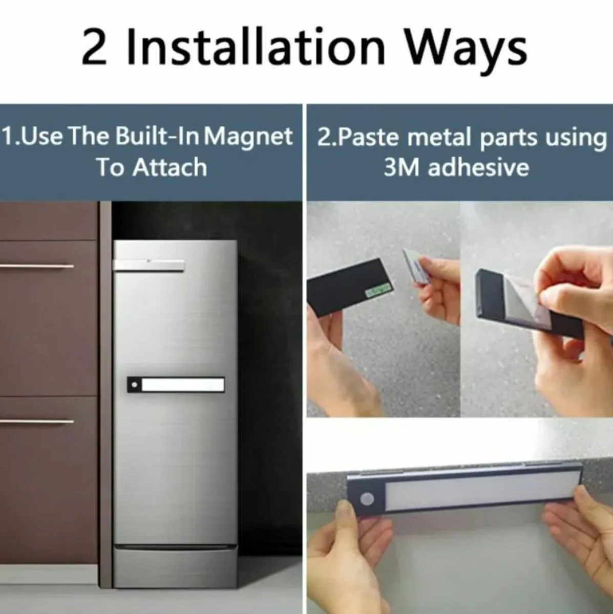 Cabinet light LED Motion Sensor Rechargeable - Image 3