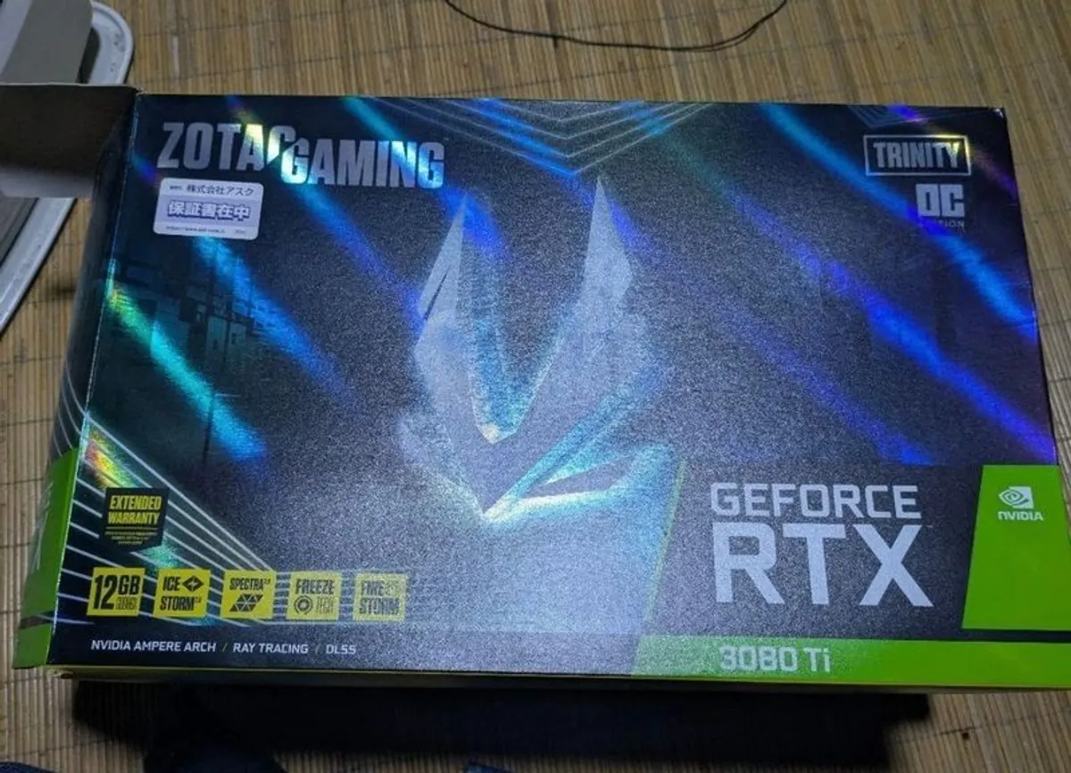 Zotac Gaming GeForce RTX 3080TI Trinity OC 12GB GDDR6X graphics card - Image 1