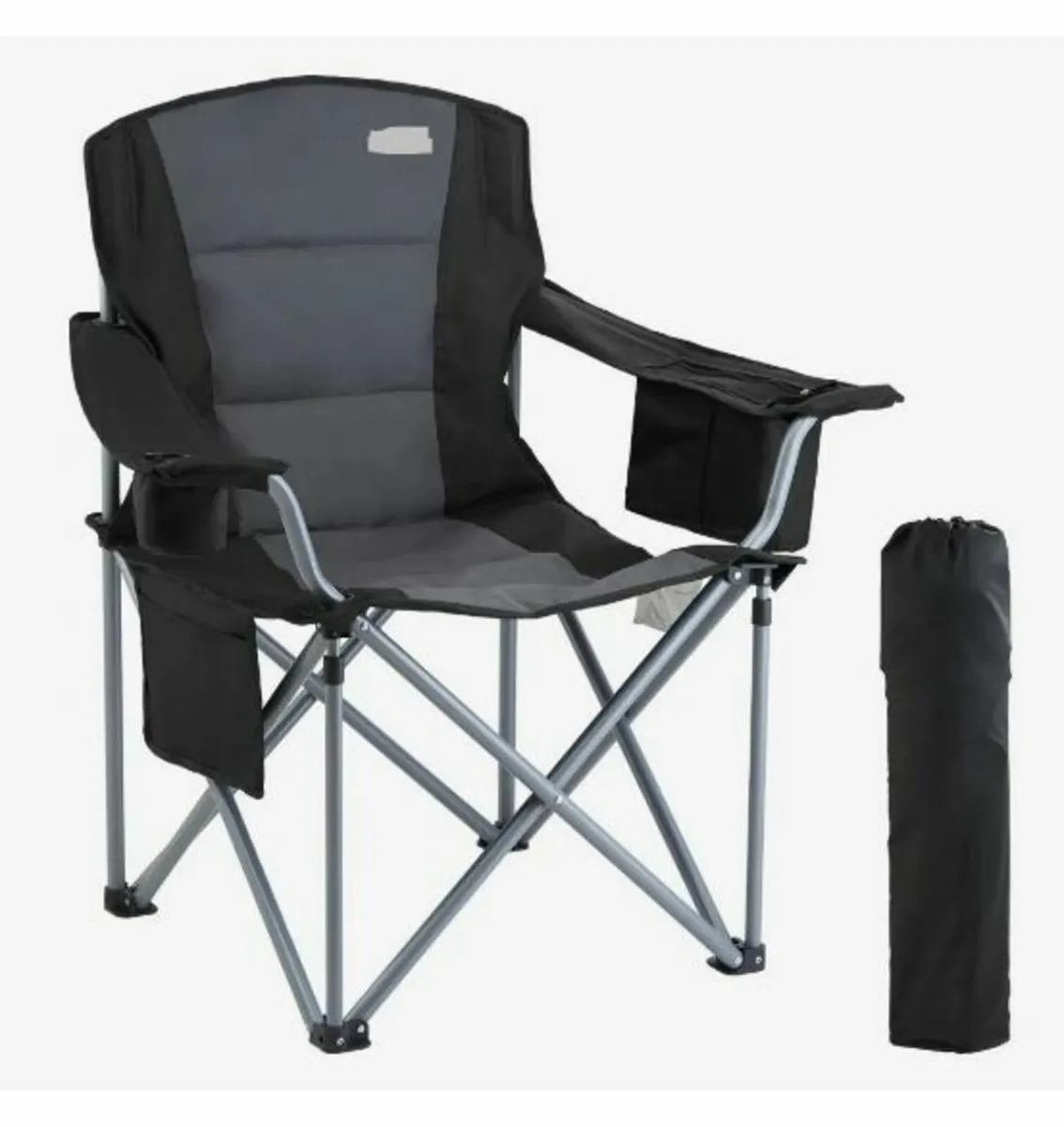Camping Folding Chair for Adults, Portable Heavy - Image 1