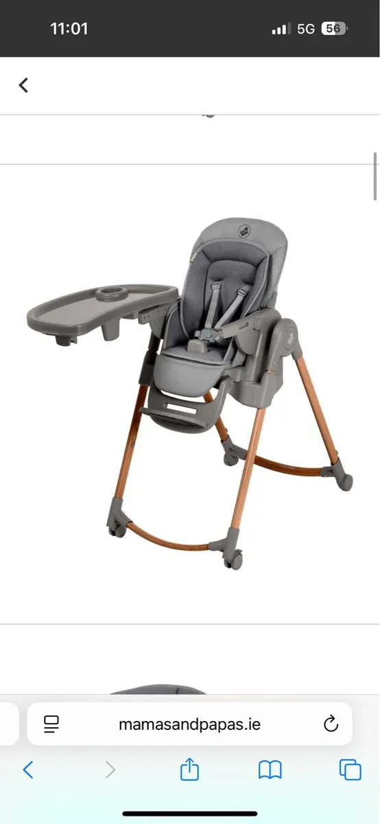 Maxi Cosi Minla Plus High Chair - elegance graphit - Image 2
