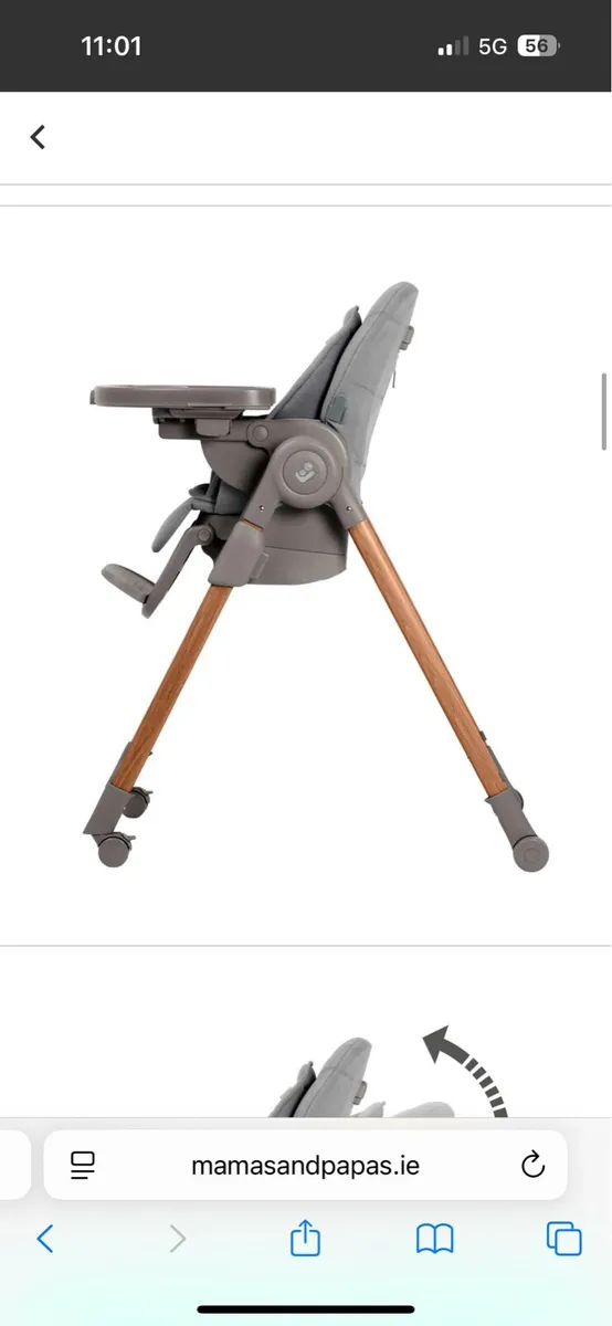 Maxi Cosi Minla Plus High Chair - elegance graphit - Image 4