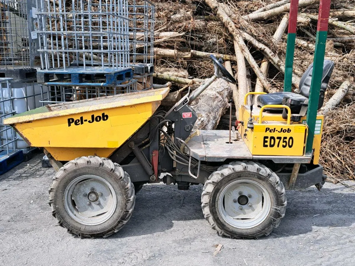Volvo pel job Ed 750 high tip dumper - Image 3