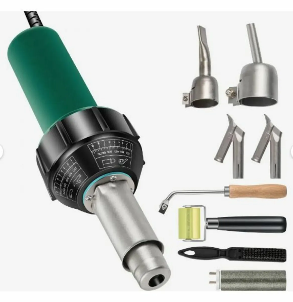 Roofing Welder, 8 Pcs PVC Welding Gun, 1600W - Image 1
