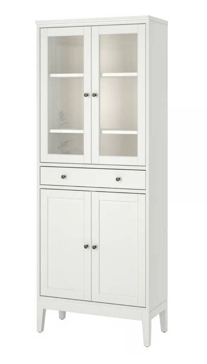 White IKEA display cabinet - Image 1