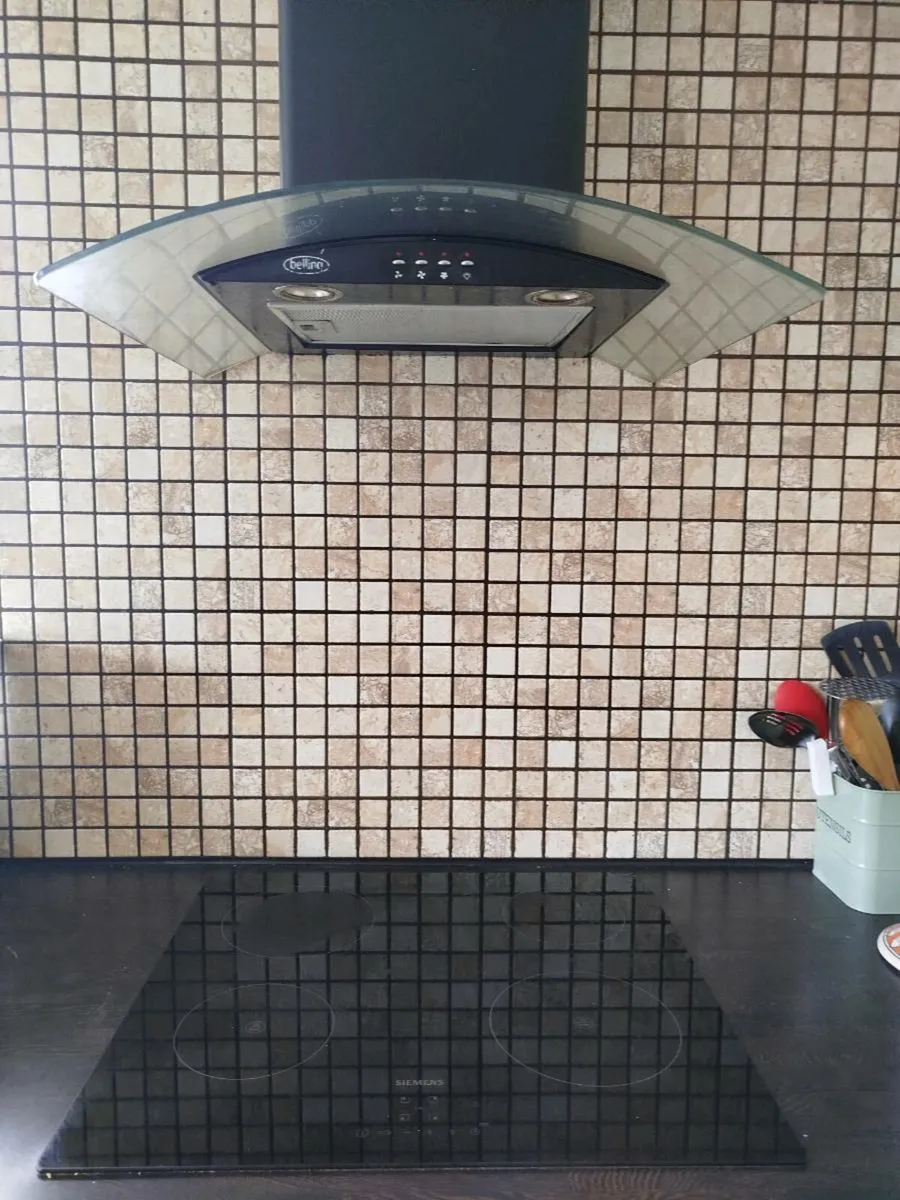 Induction hob & extractor fan - Image 1