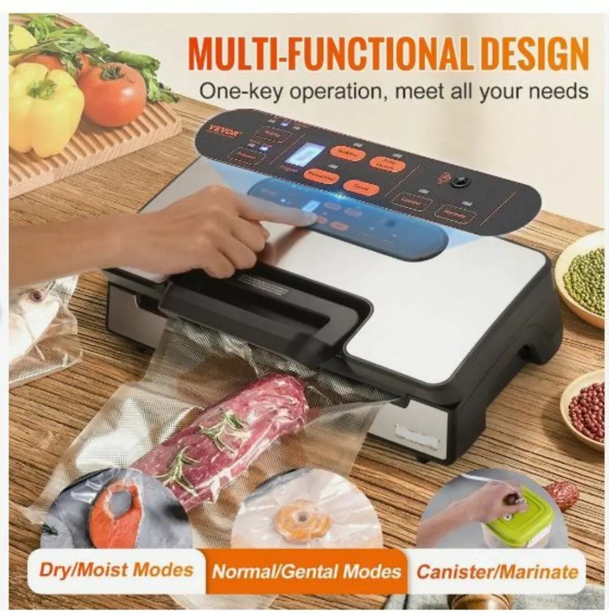 Vacuum Sealer Machine Food Preservation - Image 3