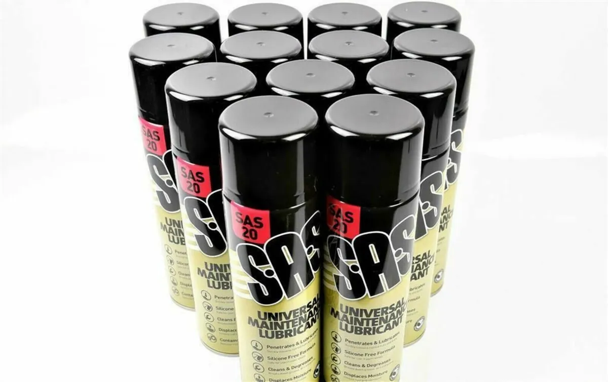 PACK OF 36 500ml Tins of SAS 20 Universal maintena - Image 1
