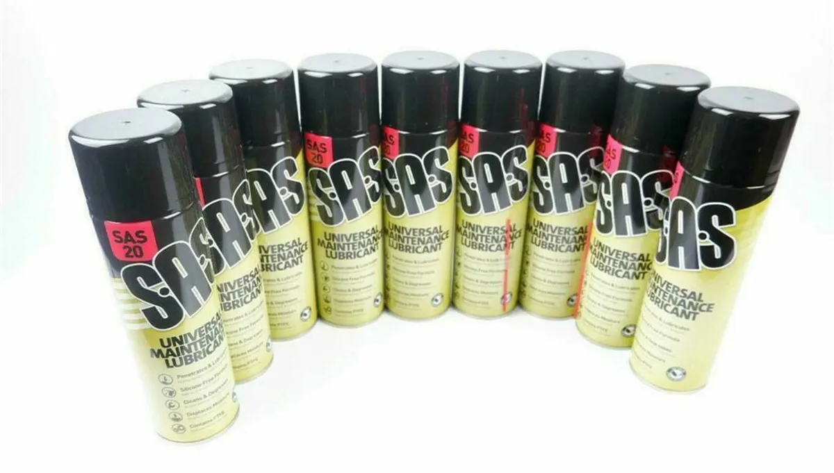 PACK OF 36 500ml Tins of SAS 20 Universal maintena - Image 2
