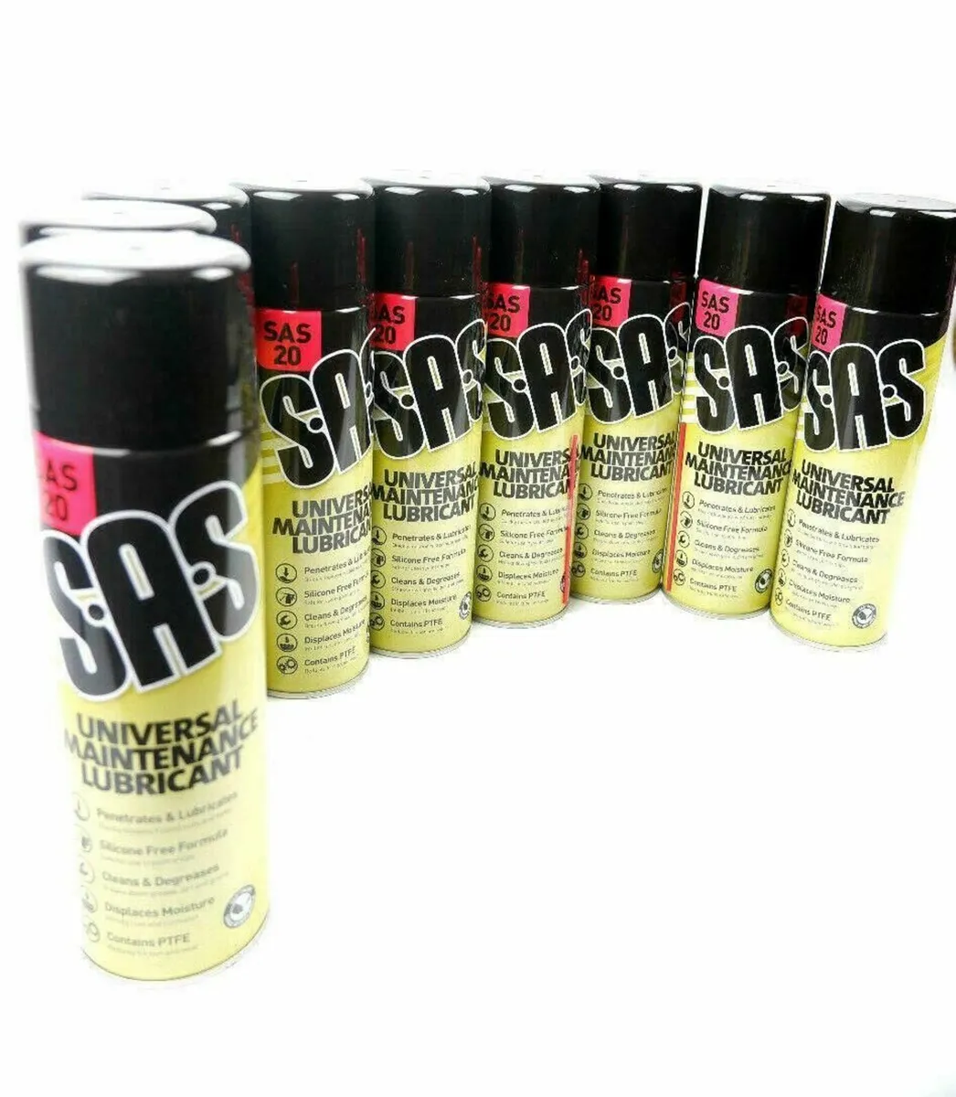 PACK OF 36 500ml Tins of SAS 20 Universal maintena - Image 4