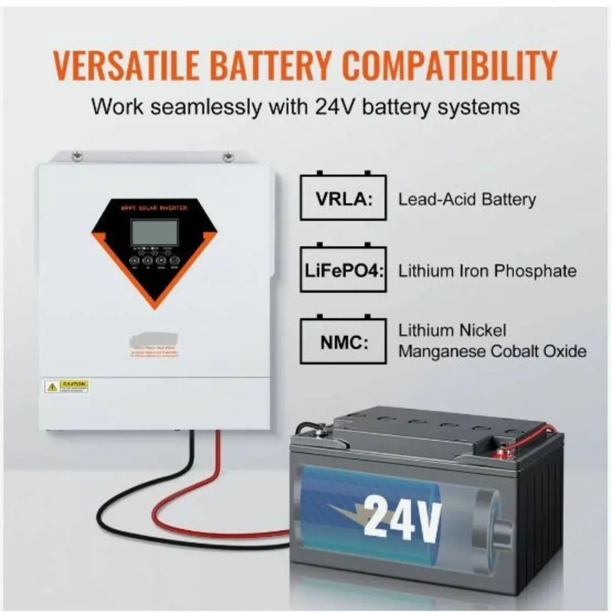 Hybrid Solar Inverter Charger 3500W 230V - Image 4