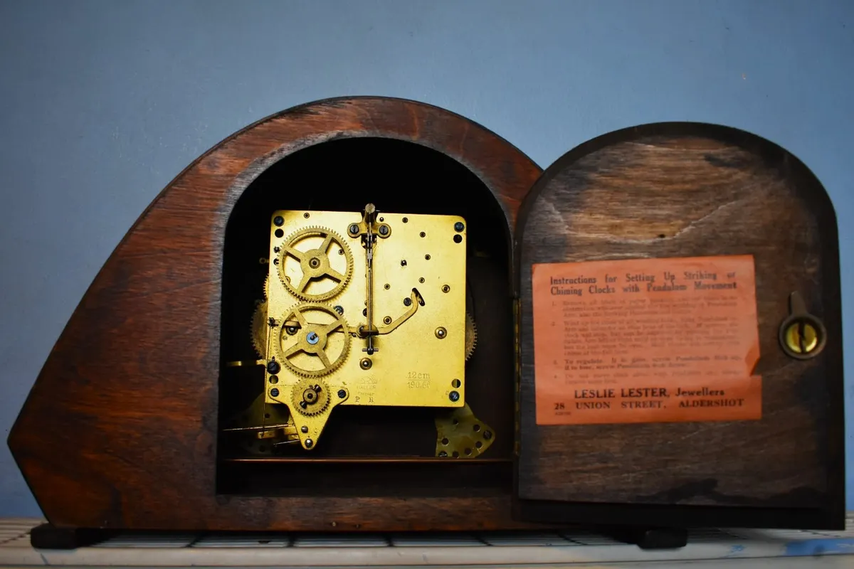 Art Deco Westminister Mantle Clock - Image 2