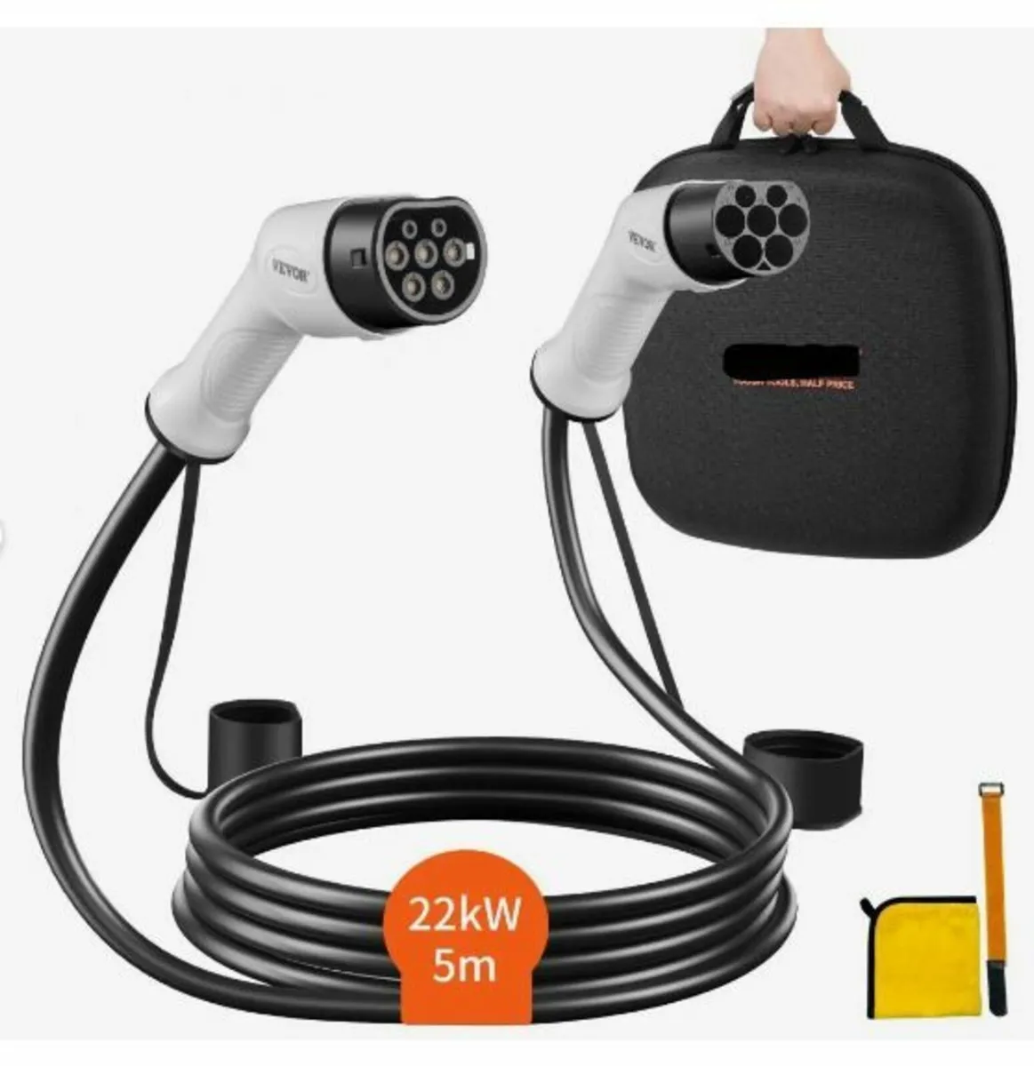 Type 2 to Type 2 EV Charging Cable Electric - Image 1
