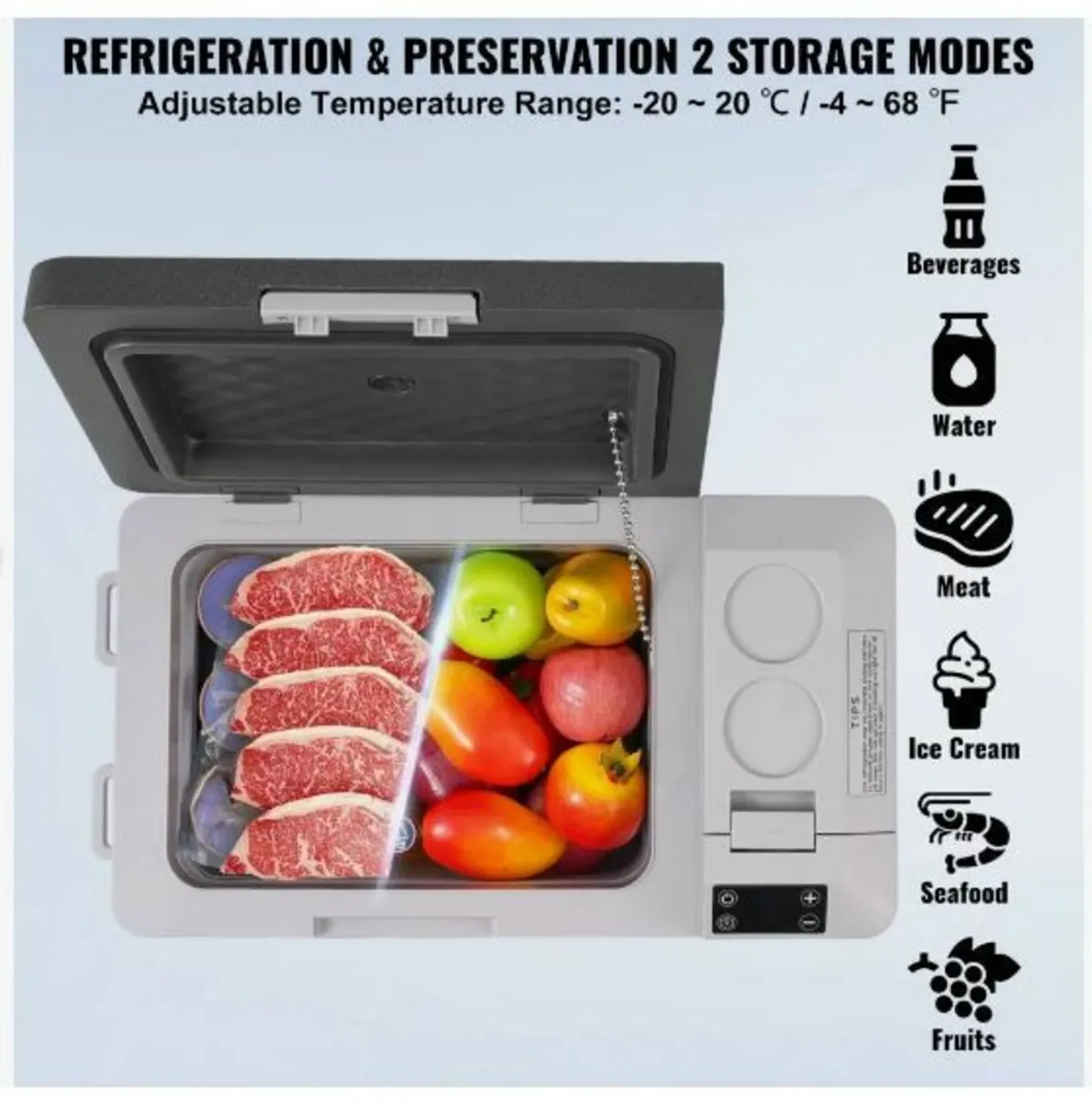 Portable Car Refrigerator Freezer Compressor 25 L - Image 3