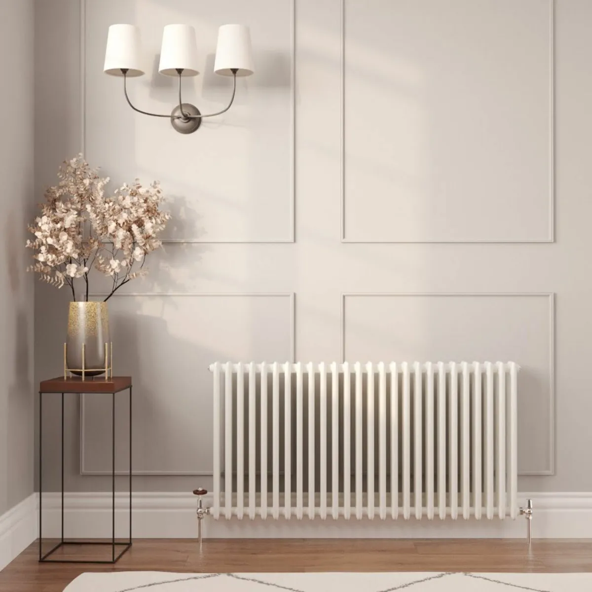 3 New - Milano Windsor - Cast Iron Style Radiators - Image 1