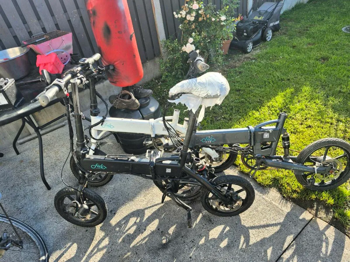 job lot of 3 Fiido D2  electrical bikes parts or - Image 1