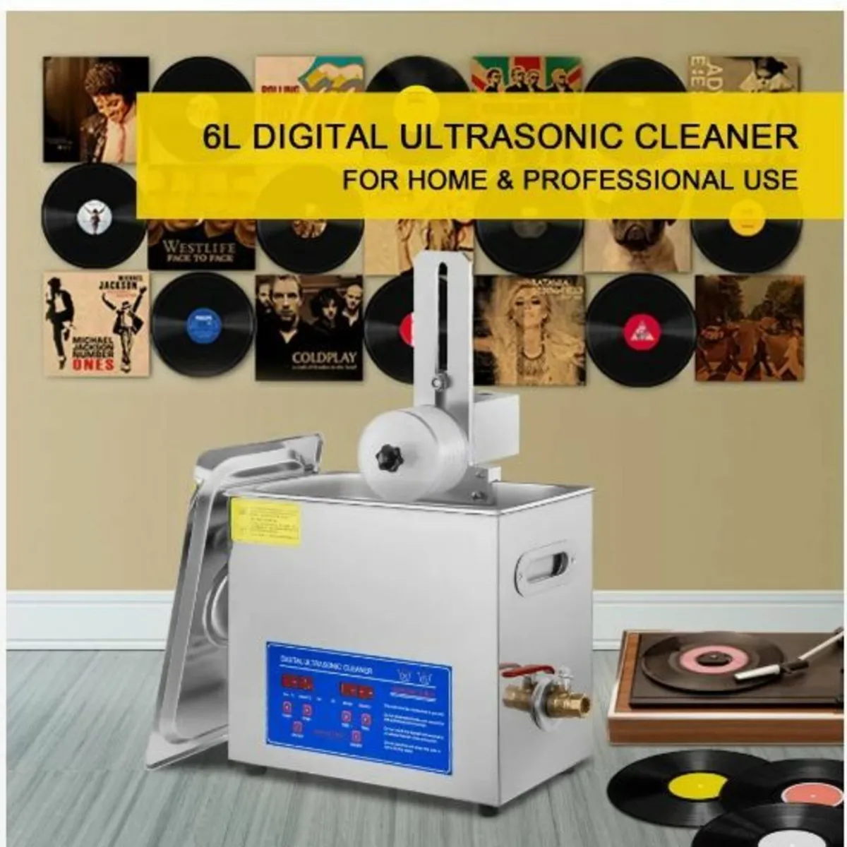 Ultrasonic Cleaner 6L Ultrasonic Vinyl Cleaner - Image 3