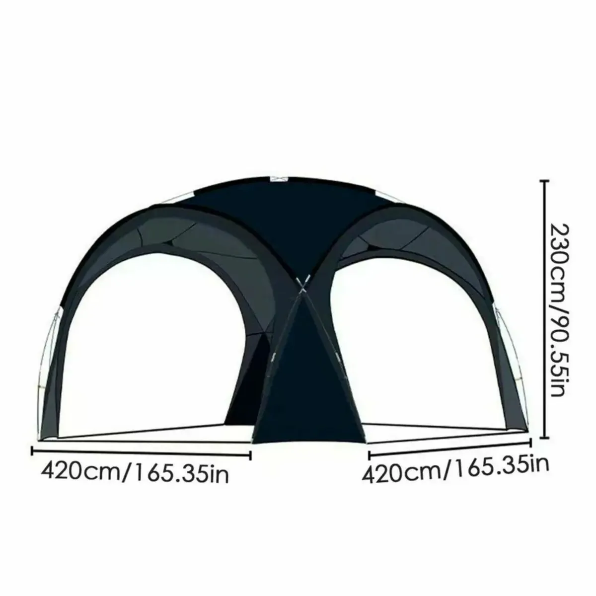 Camping Dome Gazebo round tent brand new - Image 4