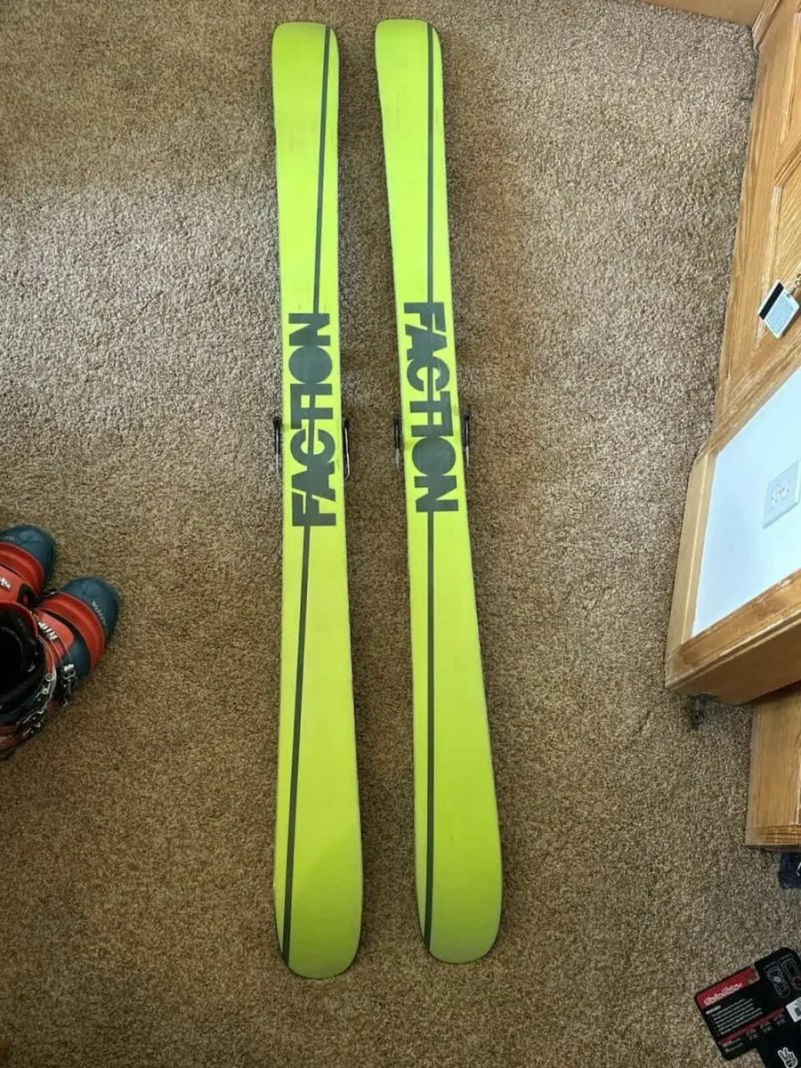 Faction Candide 2.0 Skis 183cm + 22 Telemark Setup - Image 1