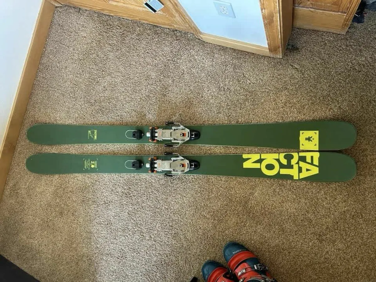 Faction Candide 2.0 Skis 183cm + 22 Telemark Setup - Image 2