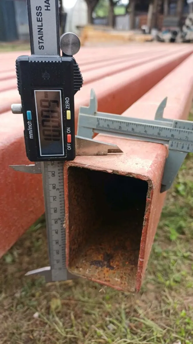 Mild steel profile / box . - Image 2