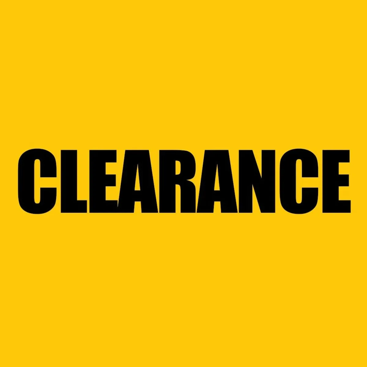 CLEARANCE ITEMS - Image 1