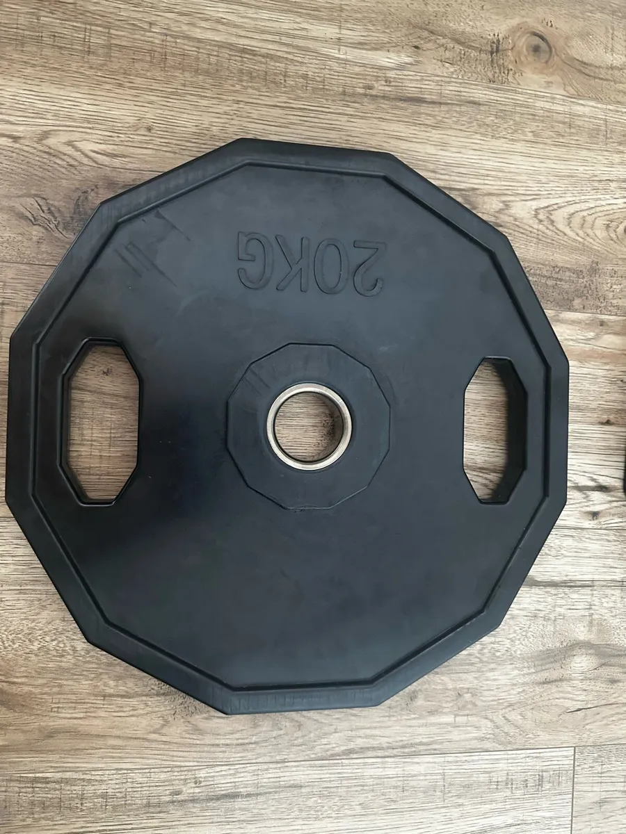 4 x 20kg Olympic Barbell Plates (see description) - Image 2