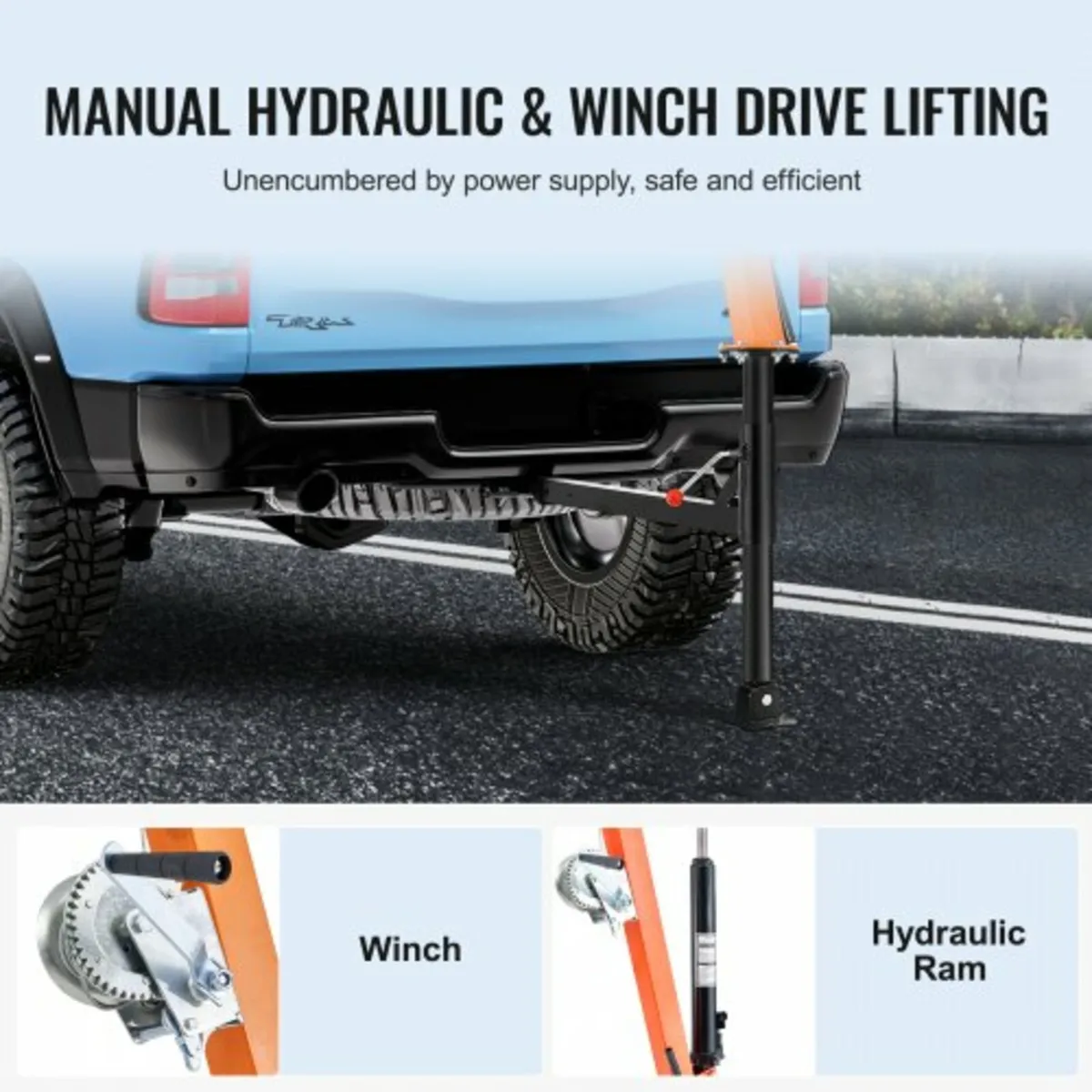 Hydraulic Pickup Truck Crane Hoist Crane 500 lbs 3 - Image 3