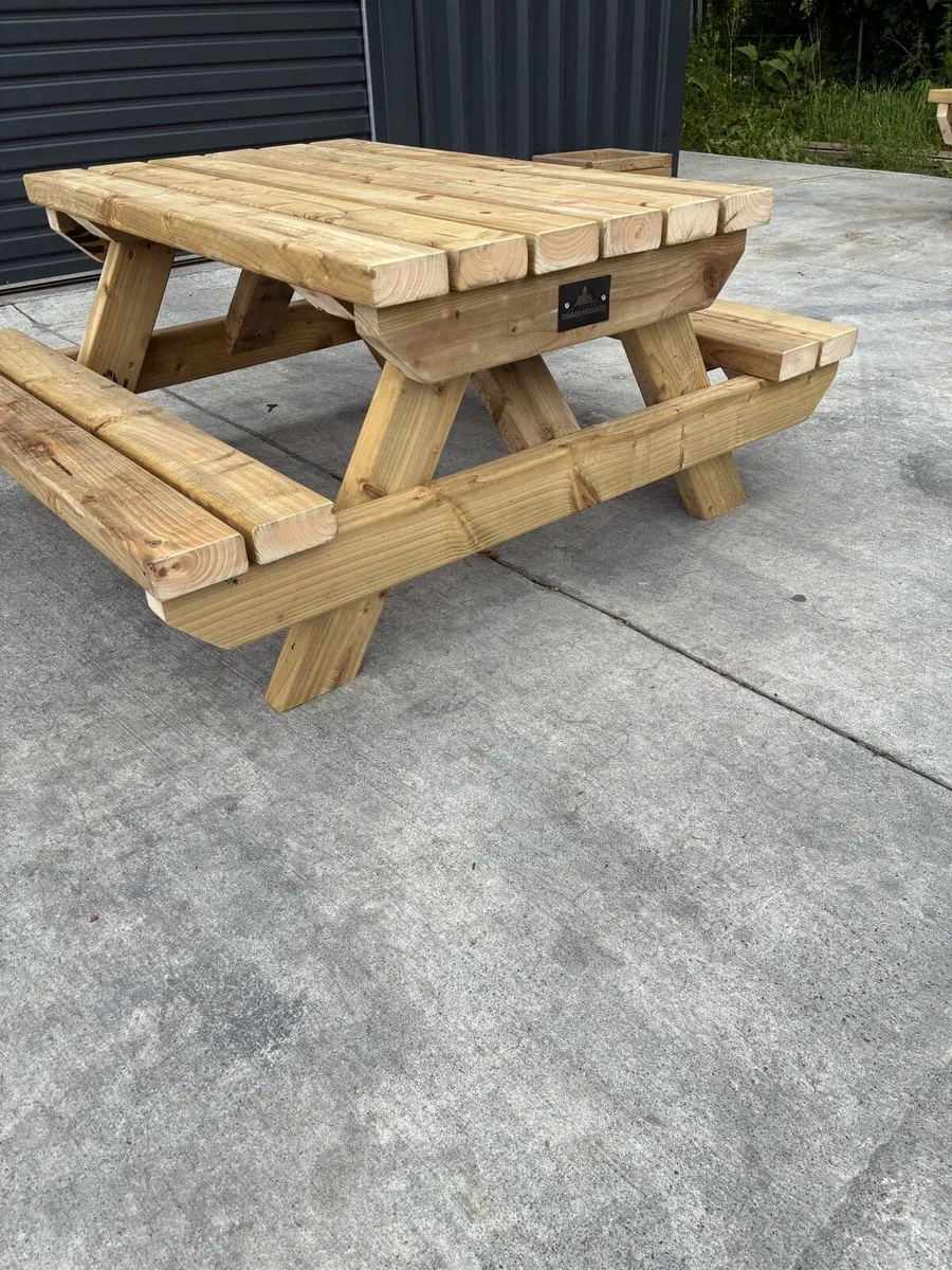 Kids Picnic Bench - Image 3