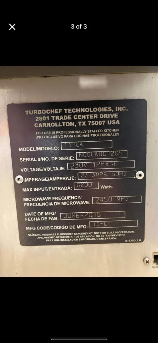 Turbo chef - Image 3
